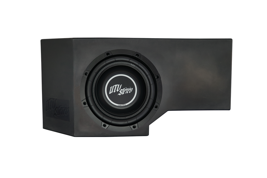Can-Am® Defender Vented 10" Passenger Subwoofer Enclosure Unloaded | UTVS-DEF-VENC-PASS