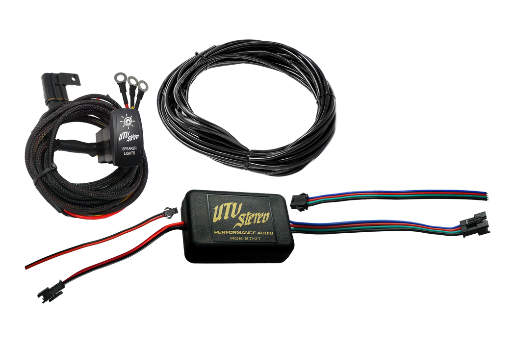 8" RGB LED Speaker Rings (Pair) | UTVS-8LSR