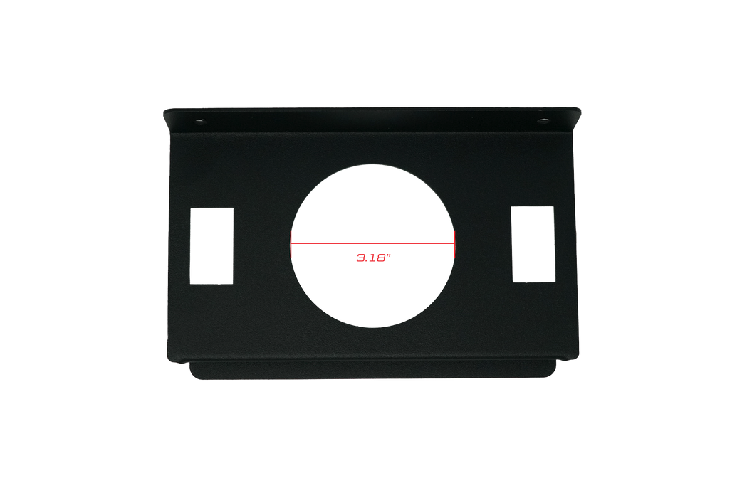 RZR Pocket Display Unit Mount W/ Rocker Switch Cutouts | UTVS-RZR-HUMT-PKT-RKR