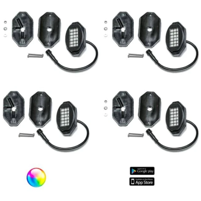 5150 WHIPS 187 STYLE ROCK LIGHTS