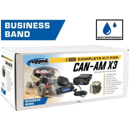 Can-Am X3 Complete UTV Communication Kit with Dash Mount