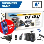 ALPHA BUNDLE - Can-Am X3 Complete UTV Communication Intercom Kit with Dash Mount Plus Accessory Pack