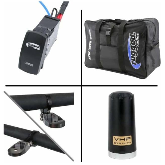 ALPHA BUNDLE - Can-Am X3 Complete UTV Communication Intercom Kit with Dash Mount Plus Accessory Pack - Image 12