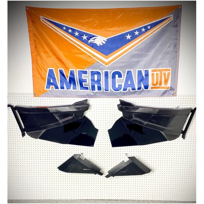 Used Door Set With Bottom Add On For Polaris RZR 2 Seat XP 1000, XP Turbo and Turbo S