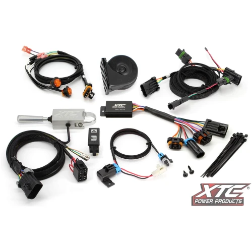 XTC Power Products - Can-Am Maverick X3 Self-Canceling Turn Signal System with Billet Lever