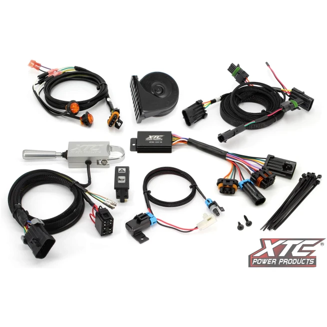 XTC Power Products - Can-Am Maverick X3 Self-Canceling Turn Signal System with Billet Lever