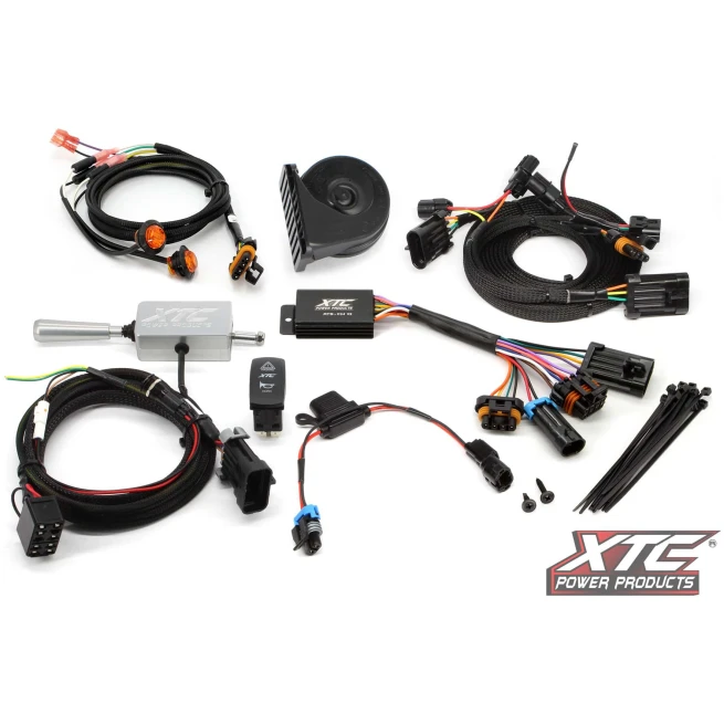 XTC Power Products - Honda Talon Self-Canceling Turn Signal System with Billet Lever