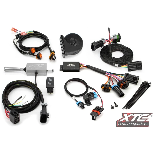 XTC Power Products - Polaris RZR Pro XP Self-Canceling Turn Signal System with Billet Lever