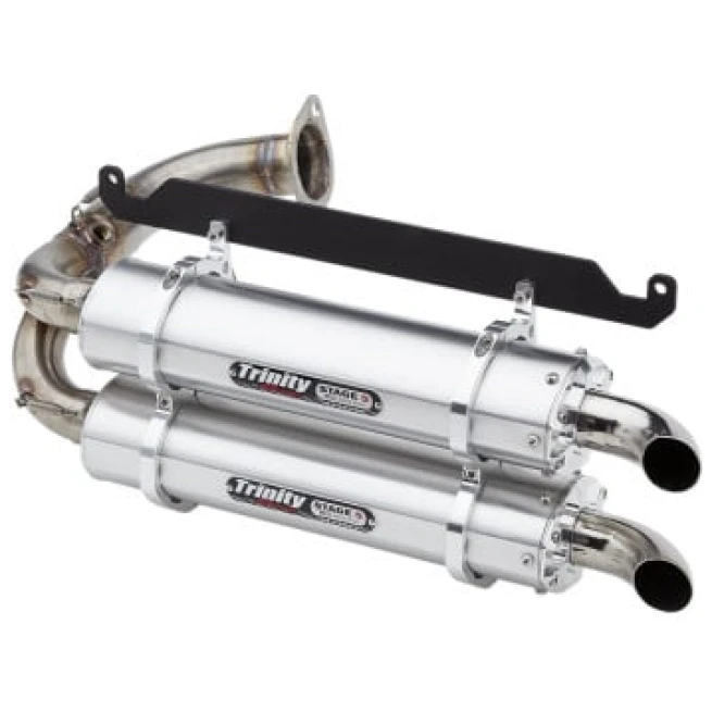 TRINITY RACING STAGE 5 SLIP ON DUAL MUFFLER- HONDA TALON