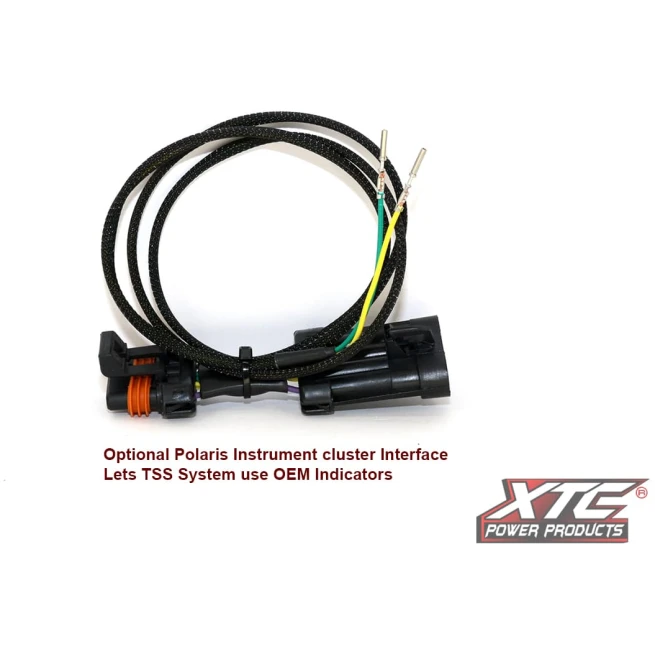XTC Power Products - Polaris Instrument Cluster Turn Signal Adapter – Lets TSS use the OEM Turn Arrows