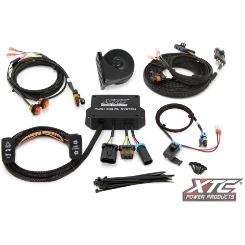 XTC Power Products - Universal Plug and Play Turn Signal System with Horn Includes OEM Interface Wires