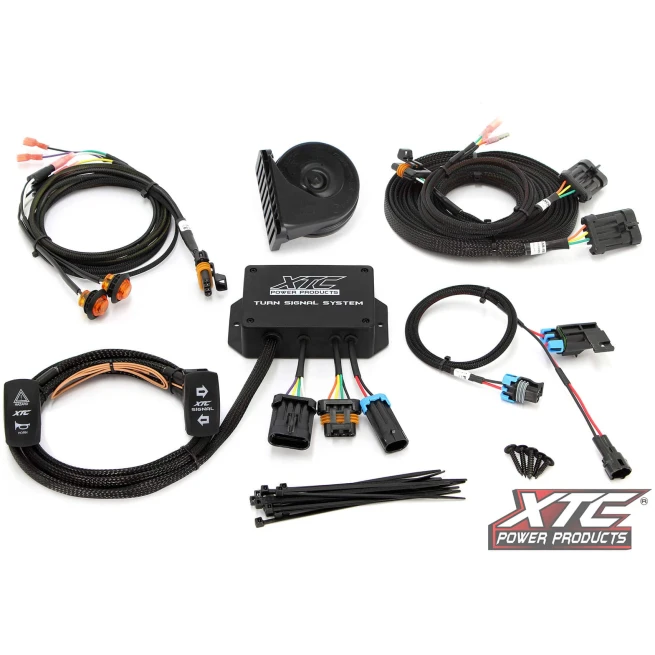XTC Power Products - Yamaha Wolverine 2018 Plug and Play Turn Signal System with Horn