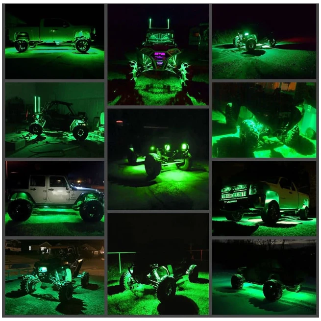INFINITE OFFROAD - 8W SINGLE COLOR ROCK LIGHT KIT