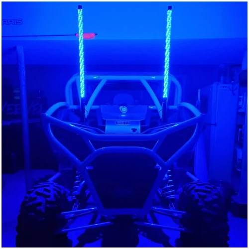 INFINITE OFFROAD - (DOUBLE HELIX) WHIPS - NOT COMPATIBLE WITH ROCK LIGHTS