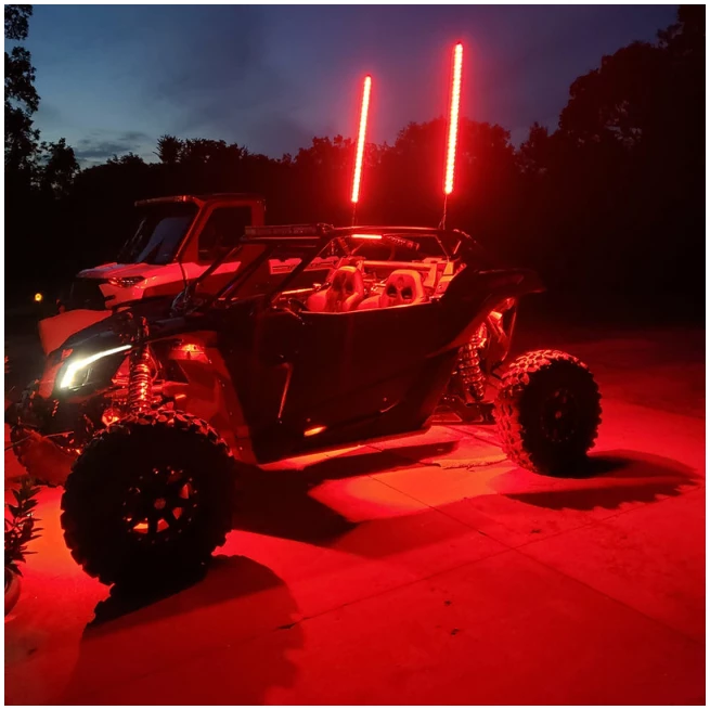 INFINITE OFFROAD - (DOUBLE HELIX) WHIPS - NOT COMPATIBLE WITH ROCK LIGHTS - Image 3
