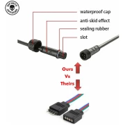 INFINITE OFFROAD - (DOUBLE HELIX) WHIPS - NOT COMPATIBLE WITH ROCK LIGHTS - Image 6