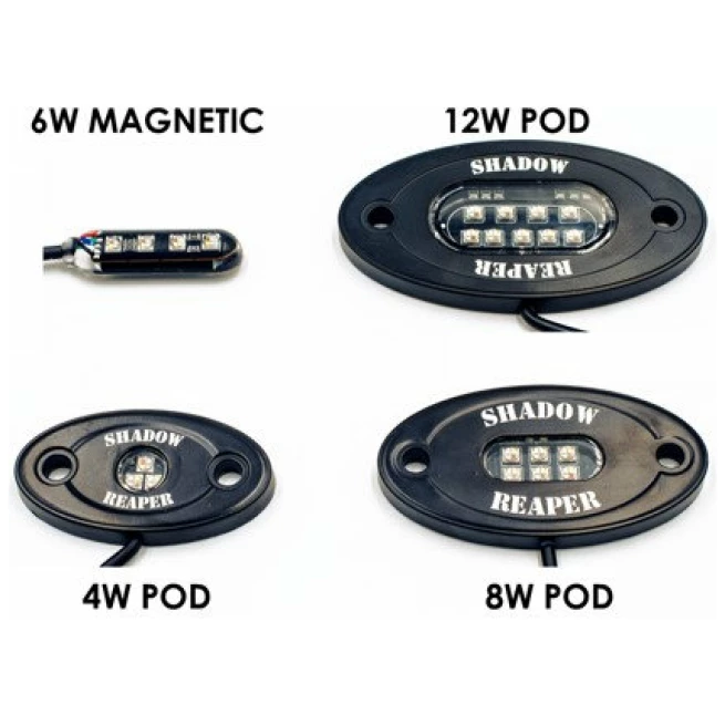 INFINITE OFFROAD - UTV - RGB+W ROCK LIGHT KIT - Image 2