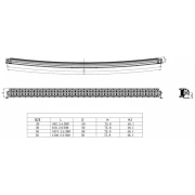 INFINITE OFFROAD - COMPACT HIGH OUTPUT CURVED DUAL ROW LIGHT BAR - Image 6