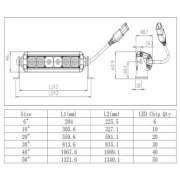 INFINITE OFFROAD - COMPACT HIGH OUTPUT SINGLE ROW LIGHT BAR - Image 8