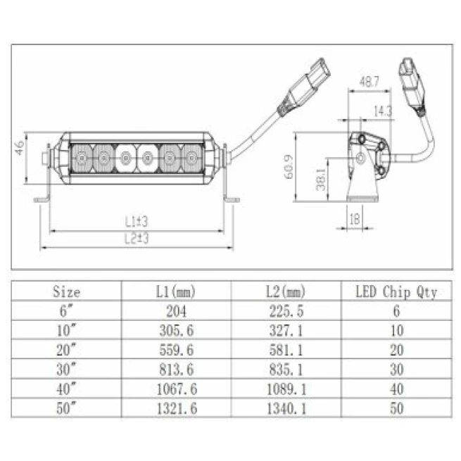 INFINITE OFFROAD - RZR (PRO R / PRO XP) 30" HIGH OUTPUT LIGHT KIT - Image 9