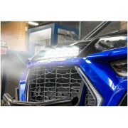 INFINITE OFFROAD - RZR TURBO S / TURBO 2019+ HOOD 10" SINGLE ROW LIGHT BAR - Image 2