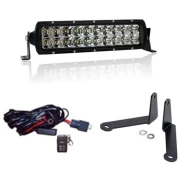 INFINITE OFFROAD - CAN-AM X3 SHOCK TOWER MOUNT 10" HIGH OUTPUT LIGHT BAR KIT