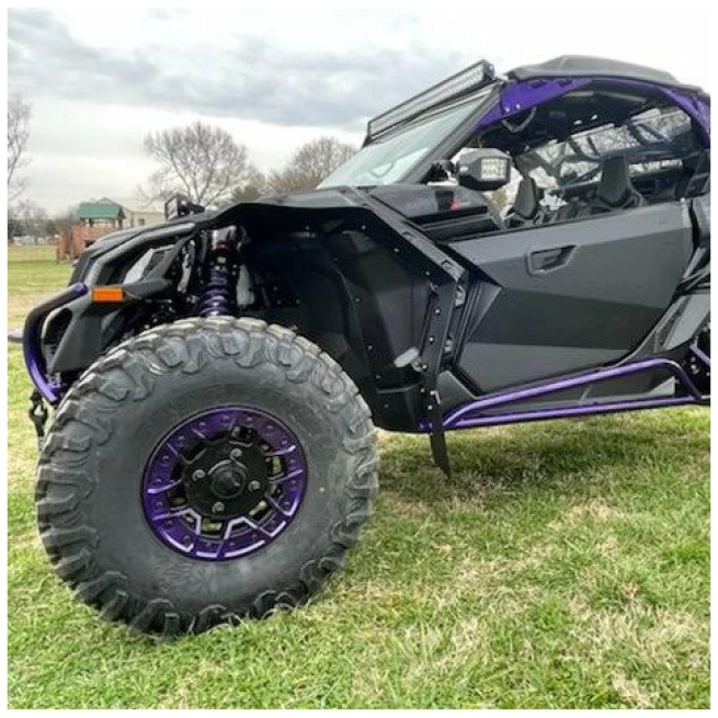 INFINITE OFFROAD - CAN-AM X3 SHOCK TOWER MOUNT 10" HIGH OUTPUT LIGHT BAR KIT - Image 5