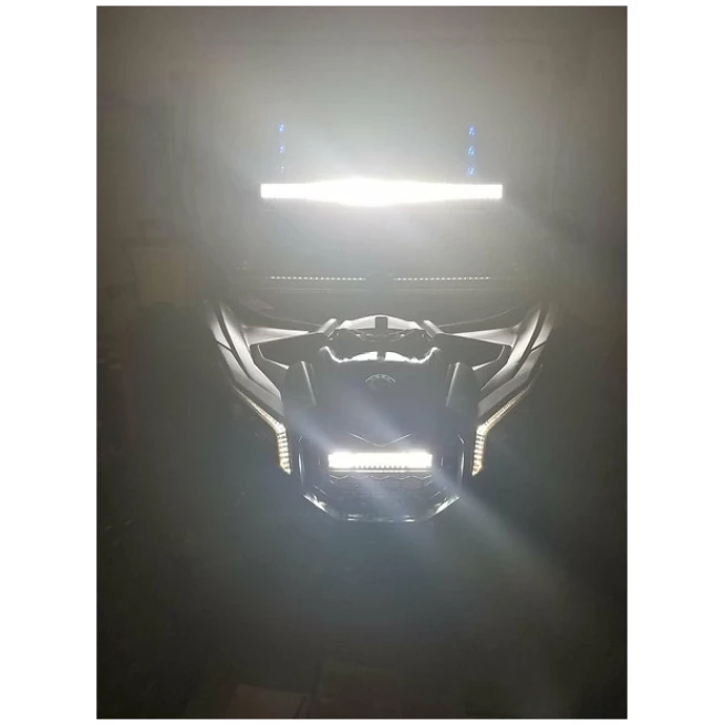 INFINITE OFFROAD - GRILLE WITH 102W LIGHT BAR FOR CAN-AM MAVERICK X3 - Image 3