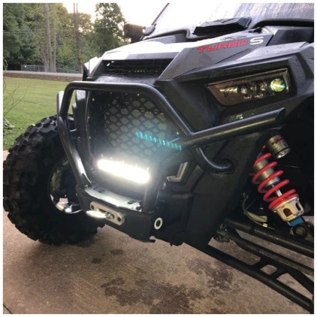 INFINITE OFFROAD - GRILLE WITH 102W LIGHT BAR FOR RZR TURBO S AND RZR TURBO