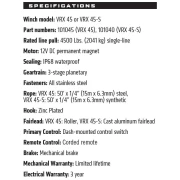 Warn VRX 4500 LBS Winch - Image 4