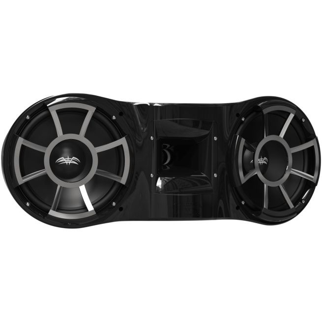 REV 410 Black V2 | Wet Sounds Revolution Series Dual 10" Black Tower Speaker - Image 4