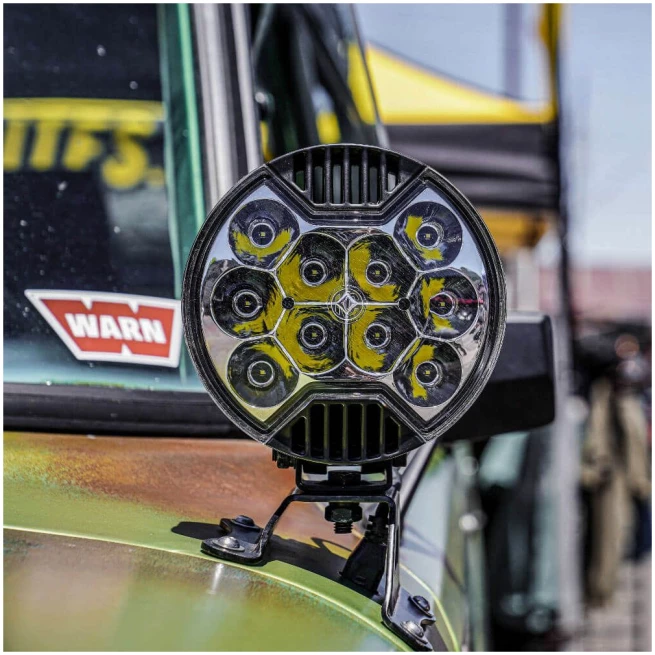 KC HiLiTES - 6" SlimLite LED - 2-Light System - 50W Spot Beam - Image 5