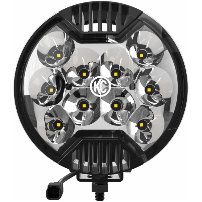 KC HiLiTES - 6" SlimLite LED - Single Light - 50W Spot Beam - Image 2