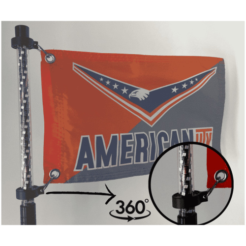 INFINITE OFF ROAD  LIGHT WHIP FLAG SWIVEL