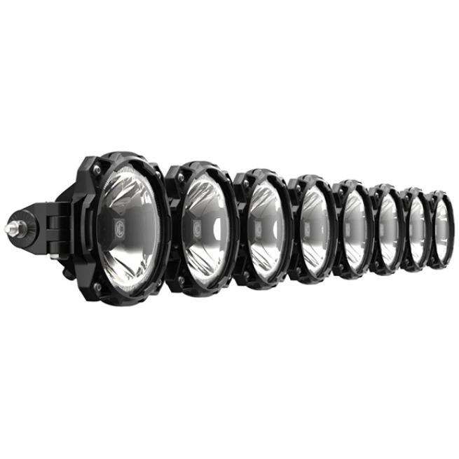 KC HiLiTES - 50" Pro6 Gravity® LED - 8-Light - Light Bar System - 160W Combo Beam - Image 2
