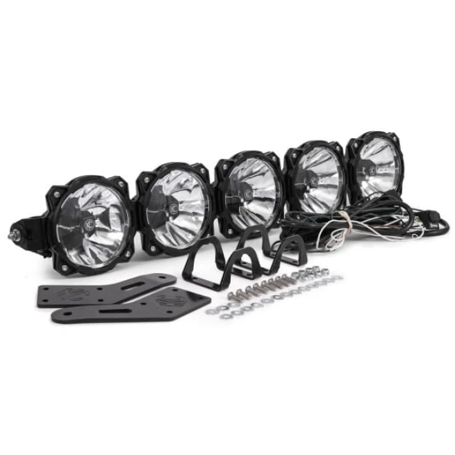 KC HiLiTES - 32" Pro6 Gravity LED - 5-Light - Light Bar System - 100W Combo Beam - for 14-18 Polaris RZR
