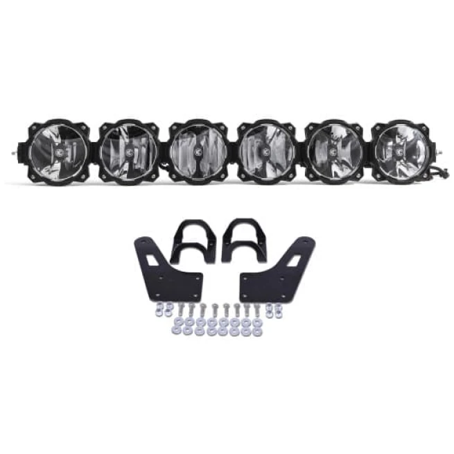 KC HiLiTES - 39" Pro6 Gravity LED - 6-Light - Light Bar System - 120W Combo Beam - for Yamaha YXZ1000R