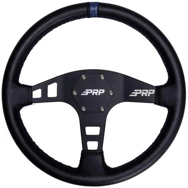 PRP - FLAT STEERING WHEEL – LEATHER