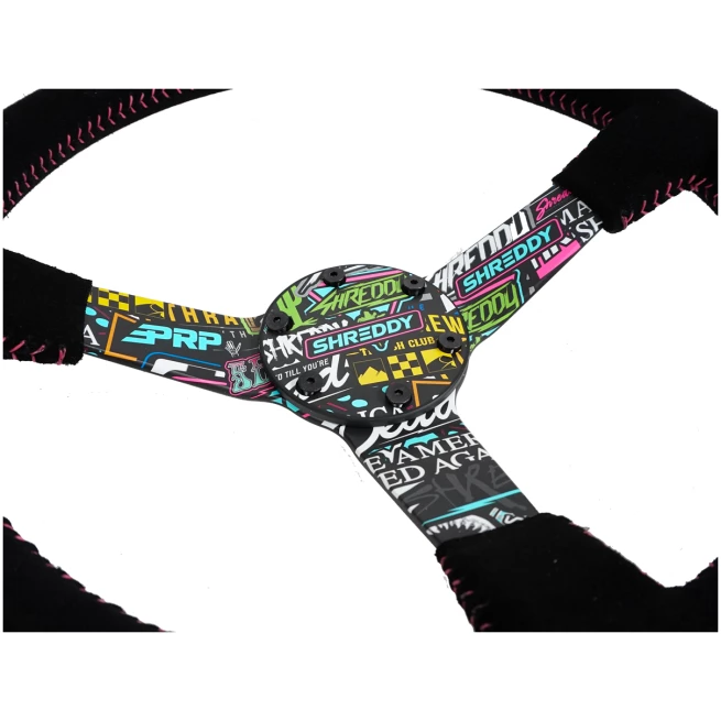 PRP -  X SHREDDY MASHUP STEERING WHEEL – DEEP DISH - Image 2