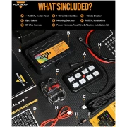 RA80 XL RGB 8 GANG SWITCH PANEL FOR UTV ATV SIDE BY SIDES, TOGGLE/ MOMENTARY/ PULSED MODES, OFF ROAD LIGHTS CONTROLLER - Image 7
