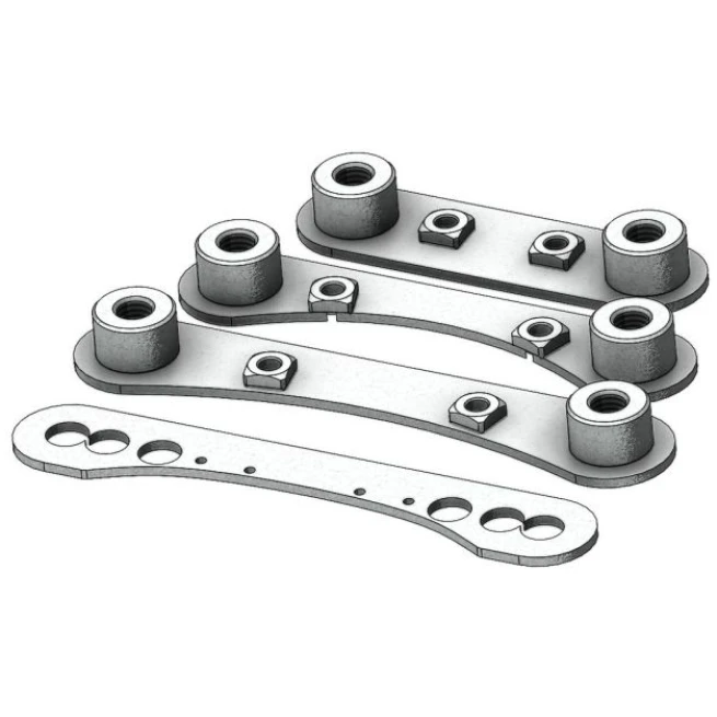 Maverick X3 Radius Rod Race Plates