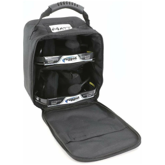 Dual Headset or Medium Storage Bag with Handle - Image 2