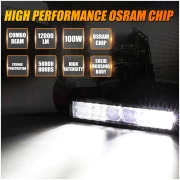 5D-PRO SERIES LED LIGHT BAR WITH 5D PROJECTORS FOR ATV UTV - Image 10