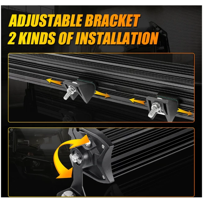 5D-PRO SERIES LED LIGHT BAR WITH 5D PROJECTORS FOR ATV UTV - Image 5