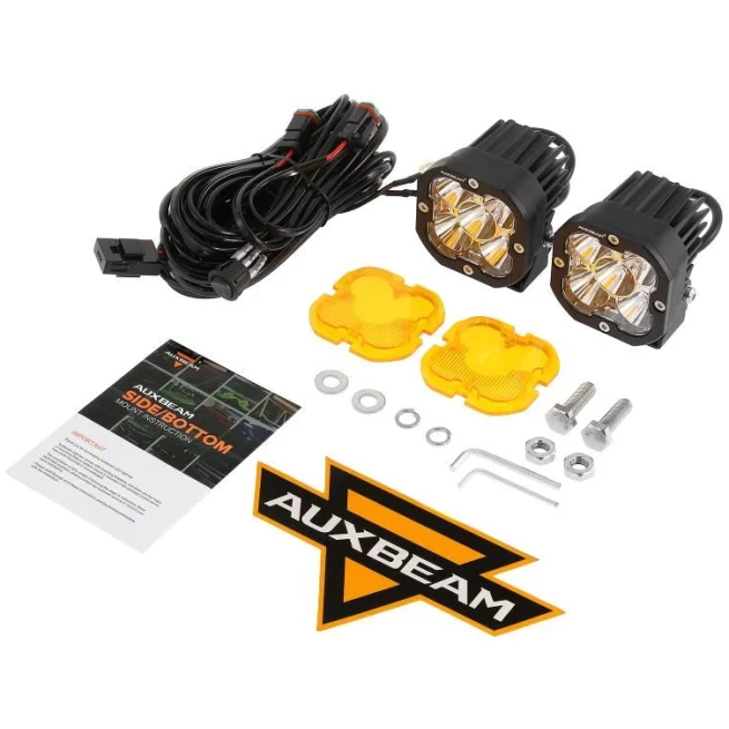 (2PCS/SET) 3 INCH 80W 9600LM LED PODS LIGHTS WHITE&YELLOW - Image 2