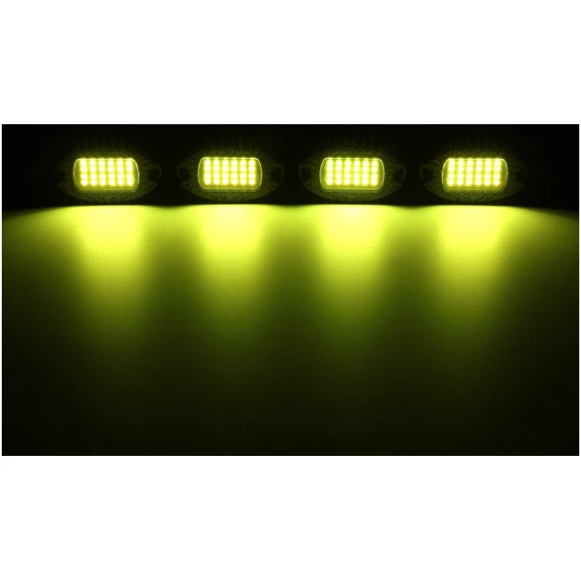 NEWEST! RGBW LED ROCK LIGHTS KIT WITH BLUETOOTH APP & WIRELESS REMOTE CONTROL, MULTICOLOR NEON UNDERGLOW LIGHTS WITH BRAKE LIGHT FUNCTION FOR ATV UTV - Image 16
