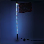 3FT/4FT/5FT RGB LED WHIP LIGHT WITH BLUETOOTH CONTROLLED + WHIP LIGHT MOUNTING BRACKETS FOR UTV, ATV, OFF-ROAD VEHICLE - Image 10