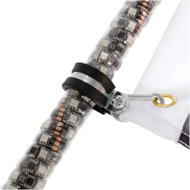 3FT/4FT/5FT RGB LED WHIP LIGHT WITH BLUETOOTH CONTROLLED + WHIP LIGHT MOUNTING BRACKETS FOR UTV, ATV, OFF-ROAD VEHICLE - Image 11