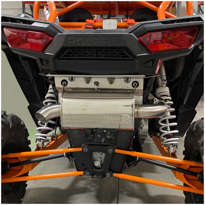 2016-2021 POLARIS RZR XP TURBO / S "SLIP ON" EXHAUST SYSTEM - Image 4