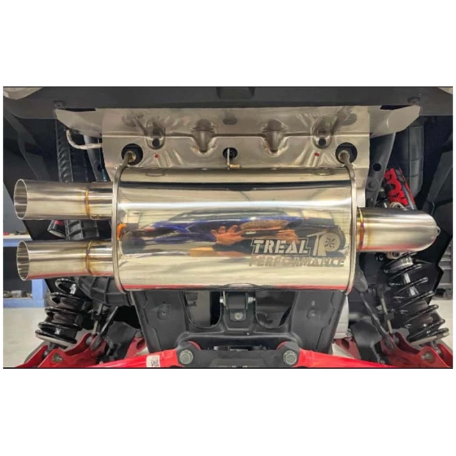 2016-2021 POLARIS RZR XP TURBO / S "SLIP ON" EXHAUST SYSTEM - Image 3